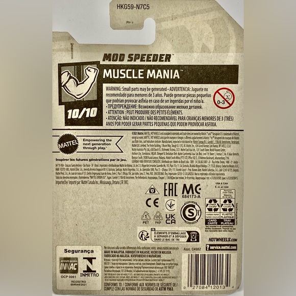 β
 π 4/$20 π 2023 MATTEL HOT WHEELS 10/10 HW MUSCLE MANIA MOD SPEEDER #206/250 - Picture 2 of 3